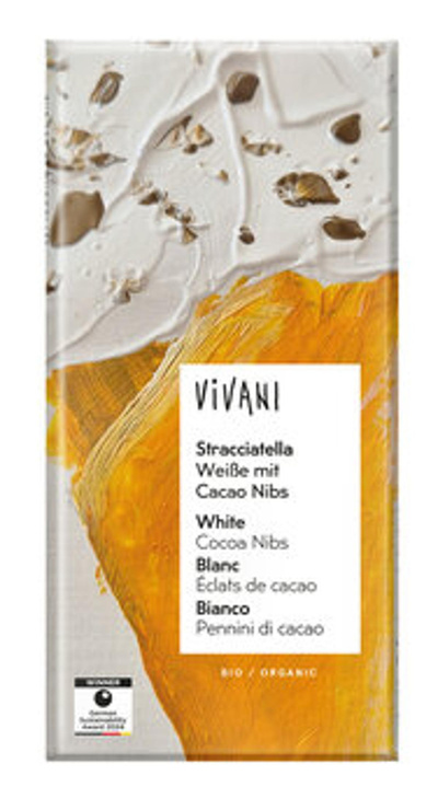 Produktfoto zu Schokolade Stracciatella Weiße
