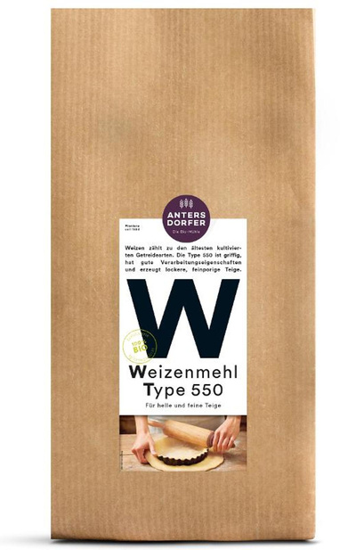 Produktfoto zu Weizenmehl Type 550 2,5kg