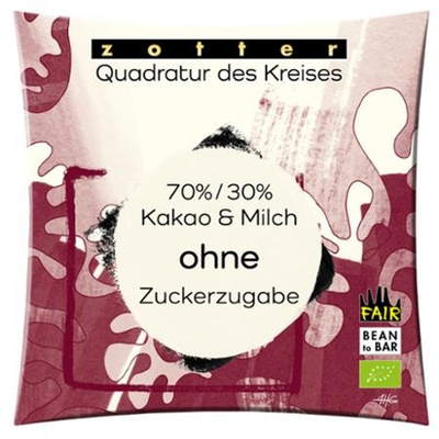 Produktfoto zu Kakaotafel 70g