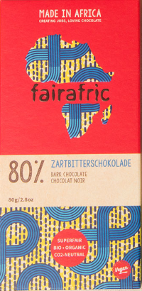 Produktfoto zu Schokolade Zartbitter, 80% Kakao