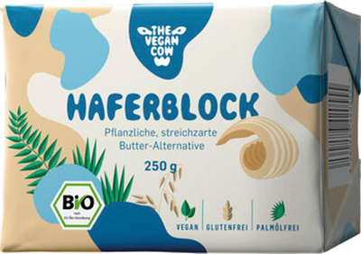Produktfoto zu Haferblock - pflanzliche Butteralternative