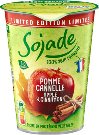 Produktfoto zu Sojade Apfel-Zimt, 400g