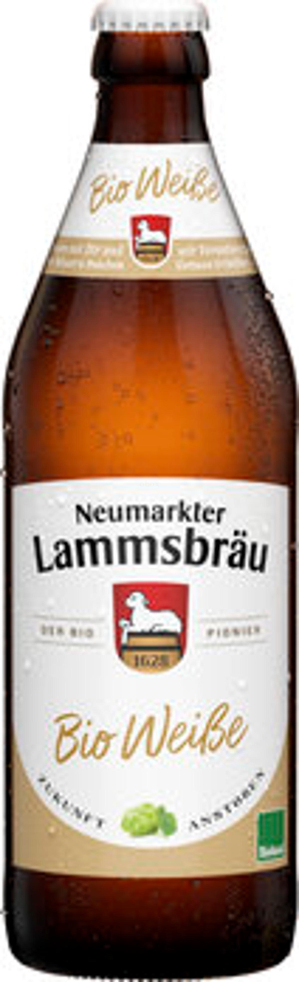 Produktfoto zu Lammsbräu Weißbier 0,5l