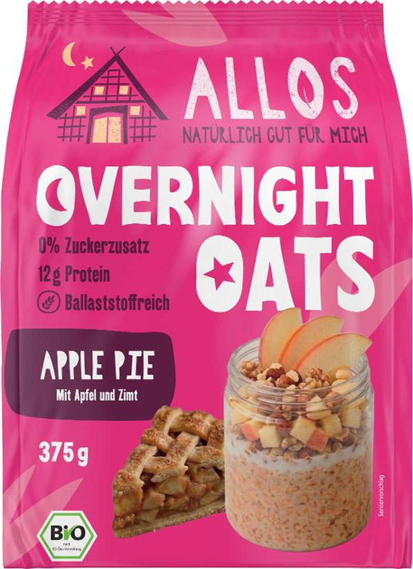 Produktfoto zu Overnight Oats Apple Pie