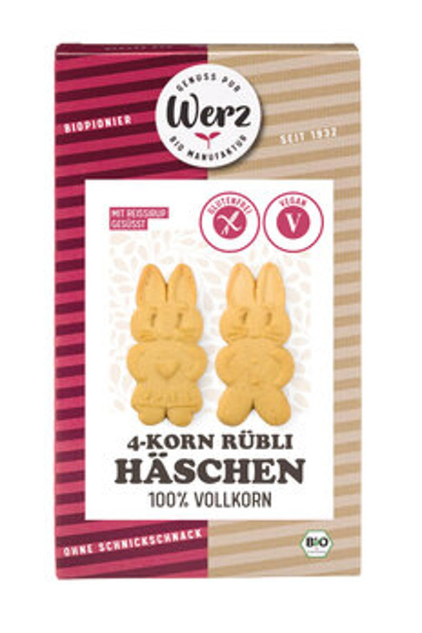 Produktfoto zu 4 Korn Rübli Häschen