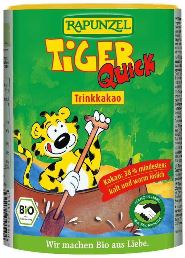 Produktfoto zu Trinkkakao Tiger Quick 400g