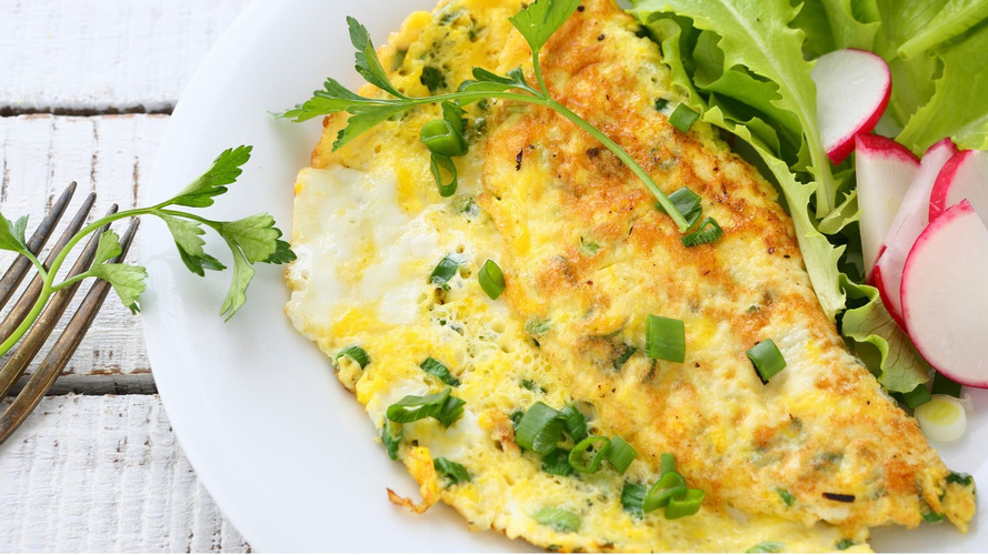 Rezeptbild für Kräuteromelette nach persischer Art