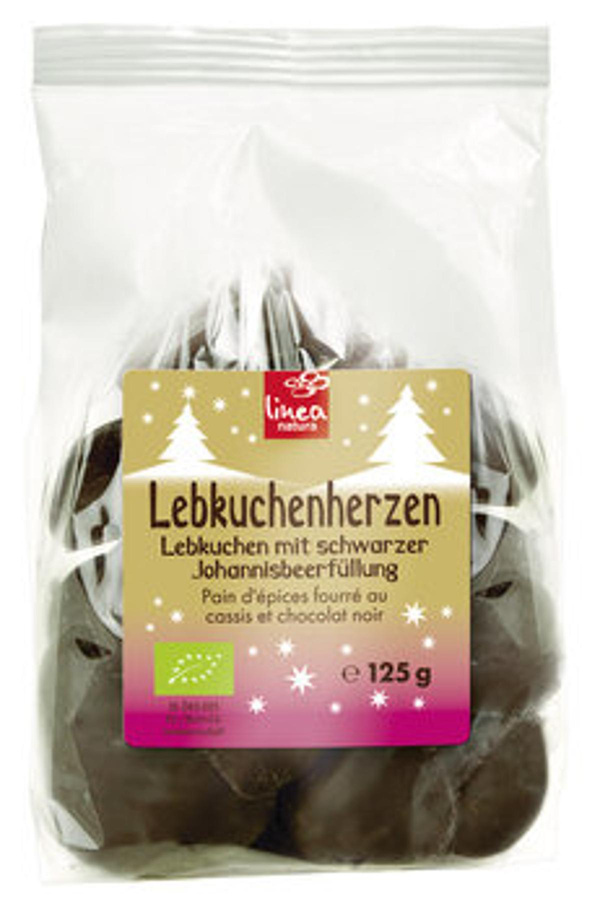 Produktfoto zu Lebkuchenherzen mit  Johannisbeere