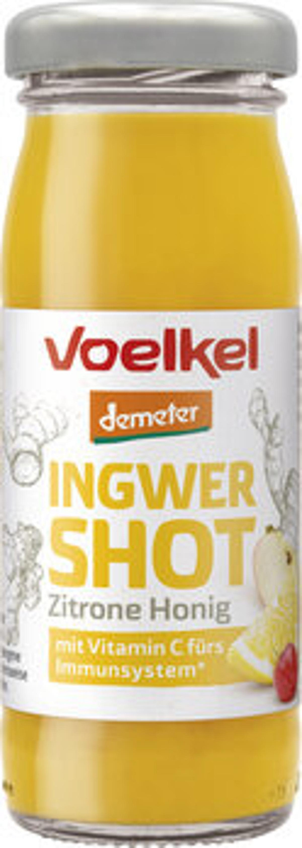 Produktfoto zu Shot Ingwer & Zitrone-Honig