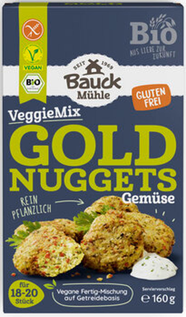 Produktfoto zu Gold Nuggets Gemüse glutenfrei