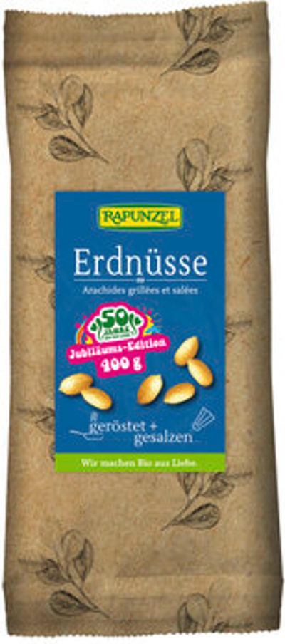 Produktfoto zu Erdnüsse geröstet & gesalzen 400g