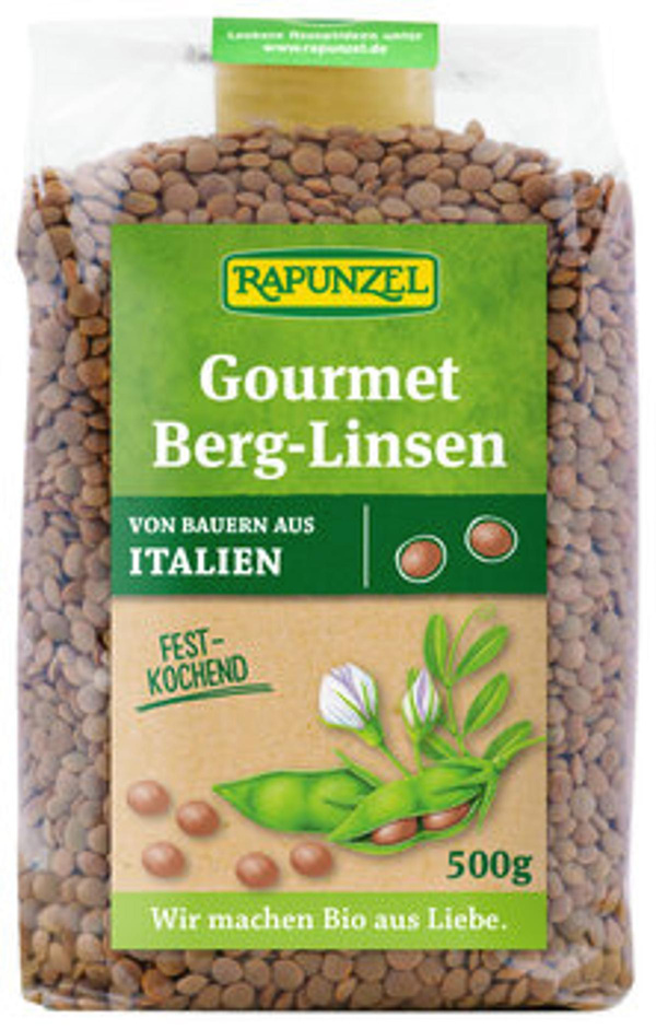 Produktfoto zu Berglinsen Gourmet 500g