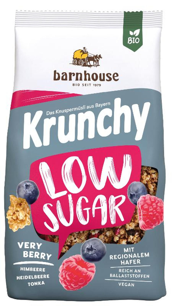 Produktfoto zu Krunchy Low Sugar Beeren 375g