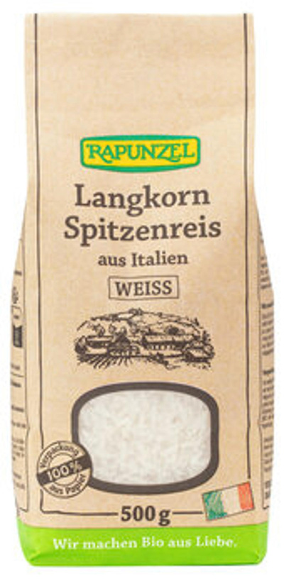 Produktfoto zu Reis Langkorn weiss 500g