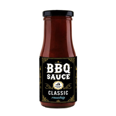 Produktfoto zu BBQ Sauce classic rauchig 250ml