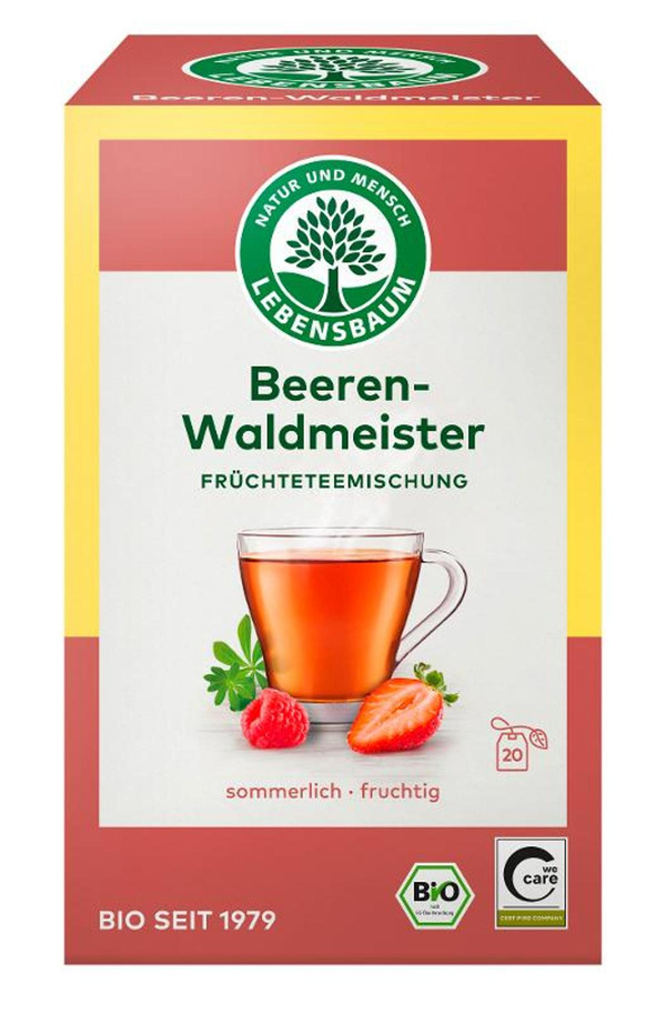 Produktfoto zu Früchtetee Beeren & Waldmeister