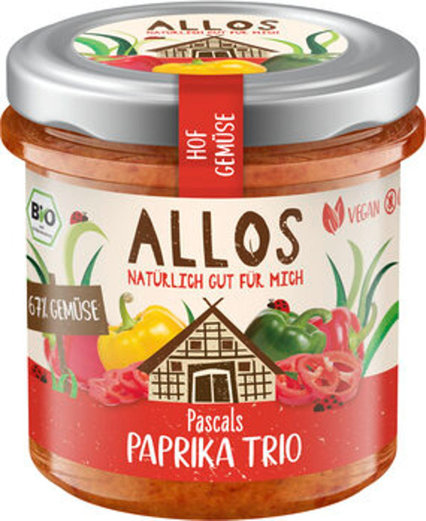 Produktfoto zu Brotaufstrich Paprika Trio