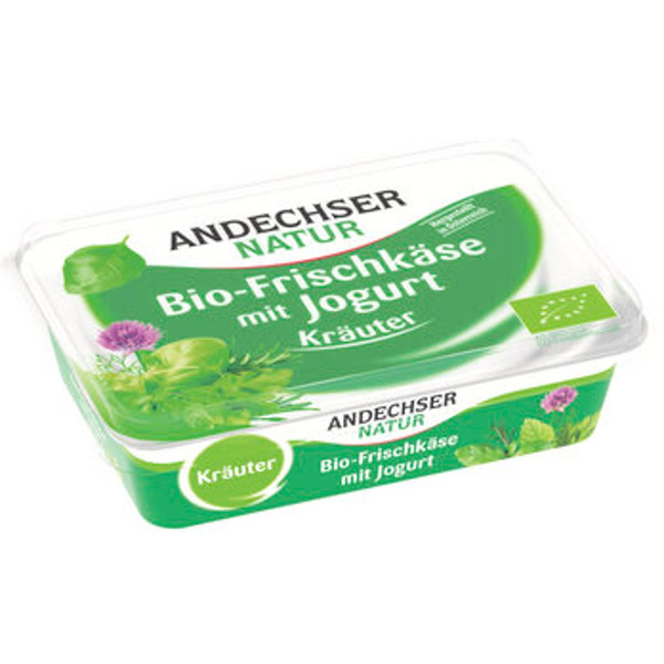 Produktfoto zu Andechser Frischkäse Kräuter 175g