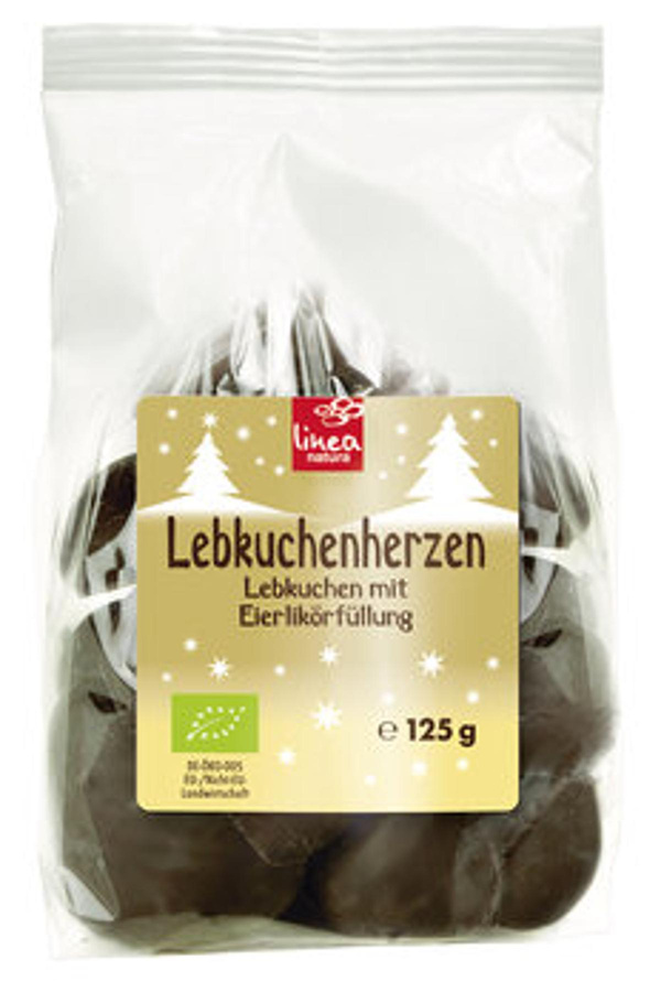 Produktfoto zu Lebkuchenherzen Eierlikör