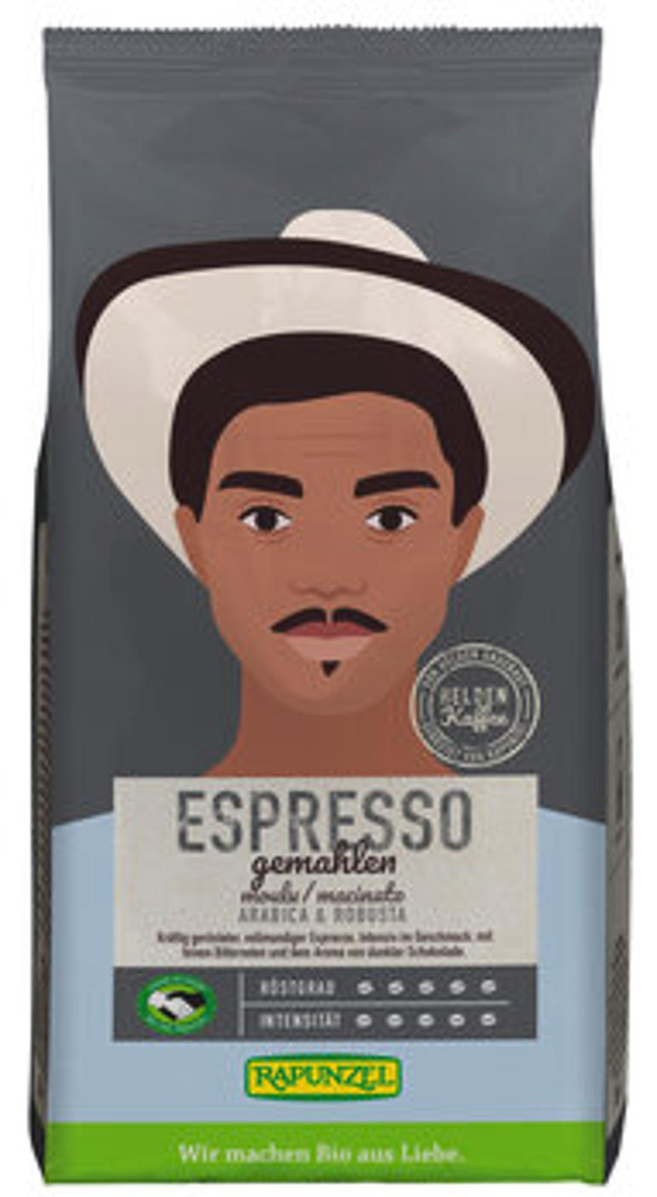 Produktfoto zu Espresso Heldenkaffee, gemahlen, 250g