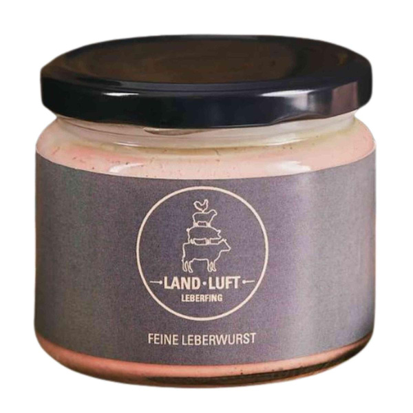 Produktfoto zu Leberwurst im Glas fein, 250g