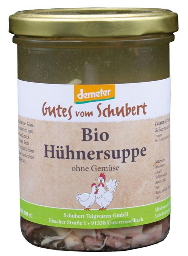 Produktfoto zu Hühnersuppe 400ml