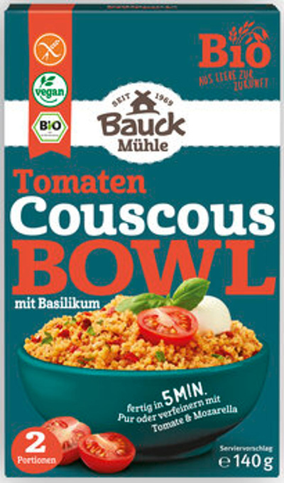 Produktfoto zu Couscous Bowl Tomate glutenfrei