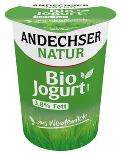 Produktfoto zu Joghurt natur 3,8%, 500g