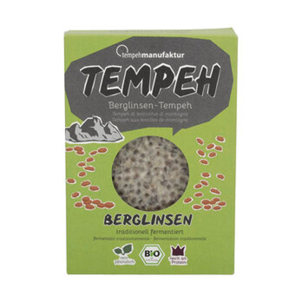 Produktfoto zu Tempeh Berglinsen, 185g