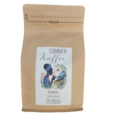 Produktfoto zu Kaffee Sommer Ruanda, Bohne 500g