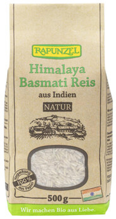 Produktfoto zu Reis Basmati Himalaya natur 500g