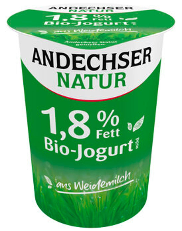 Produktfoto zu Joghurt natur 1,8%, 500g