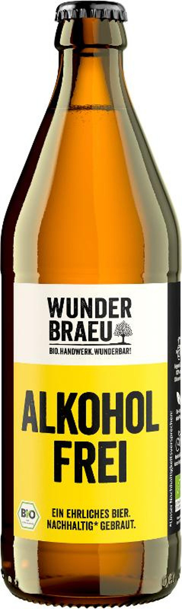 Produktfoto zu Wunderbräu alkoholfrei 20x0,5l