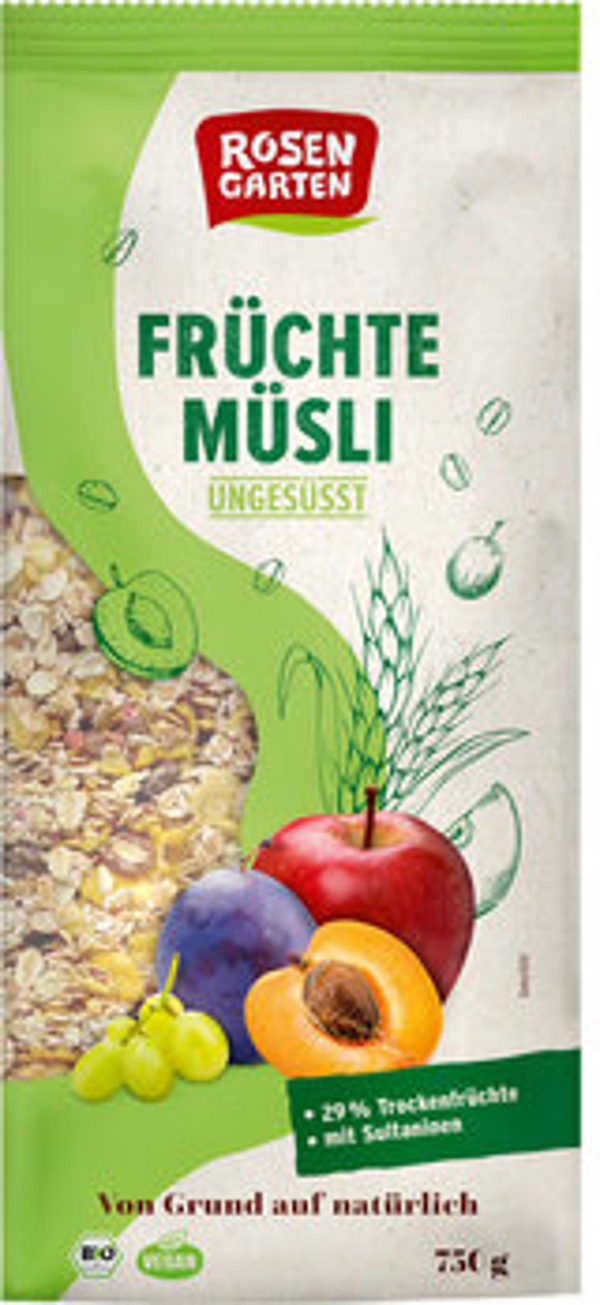 Produktfoto zu Früchte Müsli ungesüsst 750g