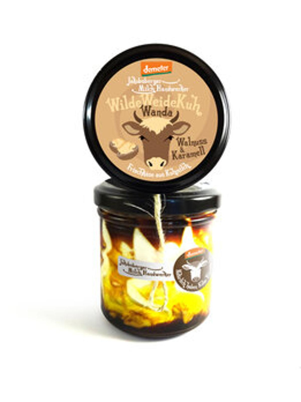 Produktfoto zu Frischkäse Walnuss Karamell 140g