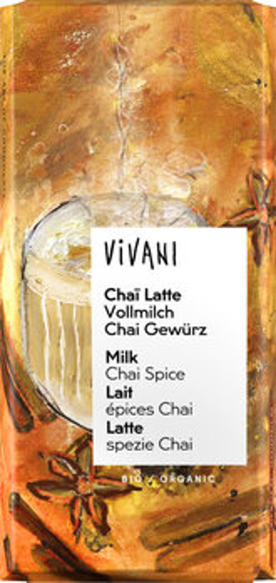 Produktfoto zu Vollmilchschokolade Chai Latte