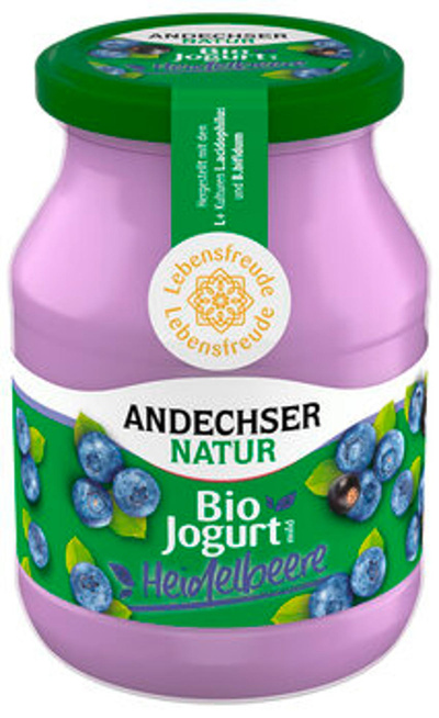 Produktfoto zu Joghurt Heidelbeer-Cassis 500g