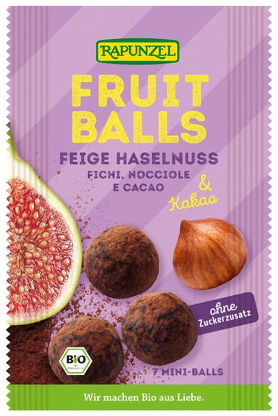 Produktfoto zu Fruit-Balls Feige Haselnuss