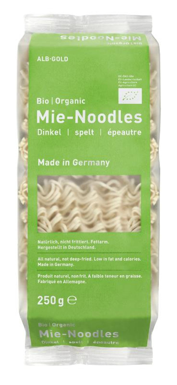 Produktfoto zu Mie Nudeln Dinkel 250g