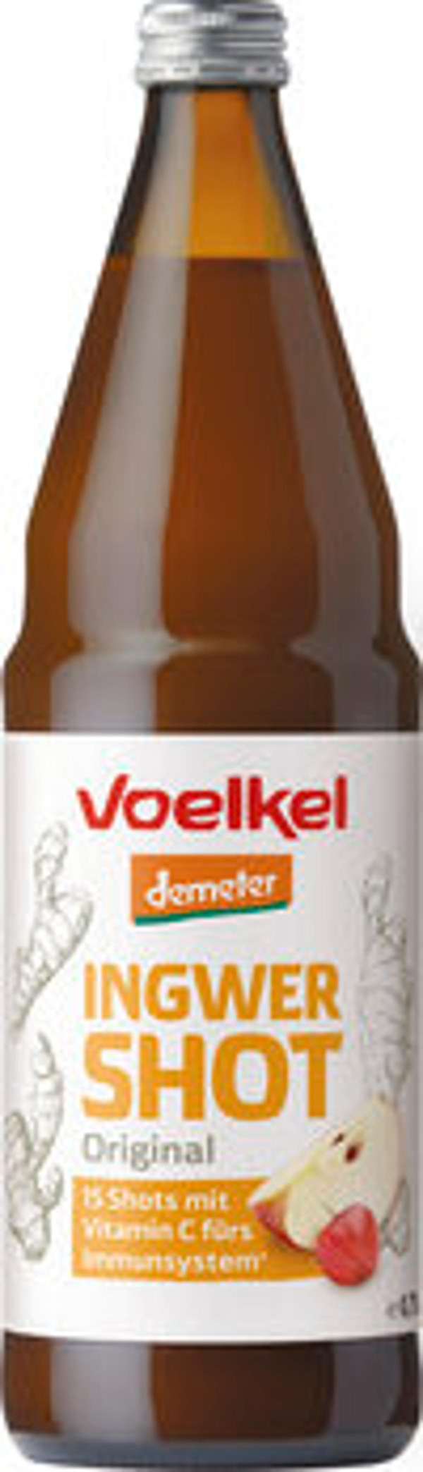 Produktfoto zu Shot Ingwer 0,75l