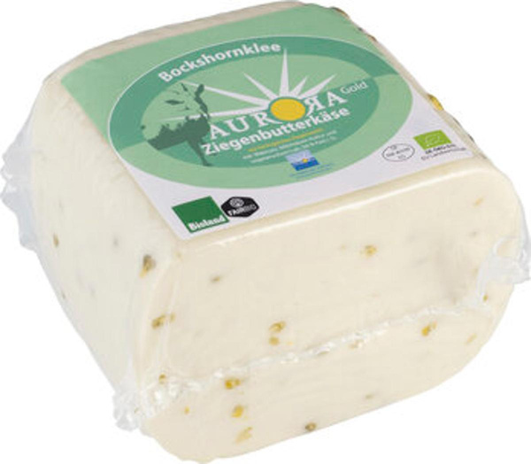 Produktfoto zu Ziegenbutterkäse mit Bockshornkleesamen