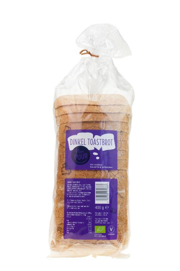 Produktfoto zu Dinkel-Toastbrot 400g