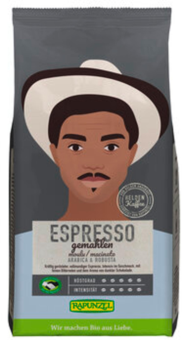 Produktfoto zu Espresso Heldenkaffee, gemahlen 250g