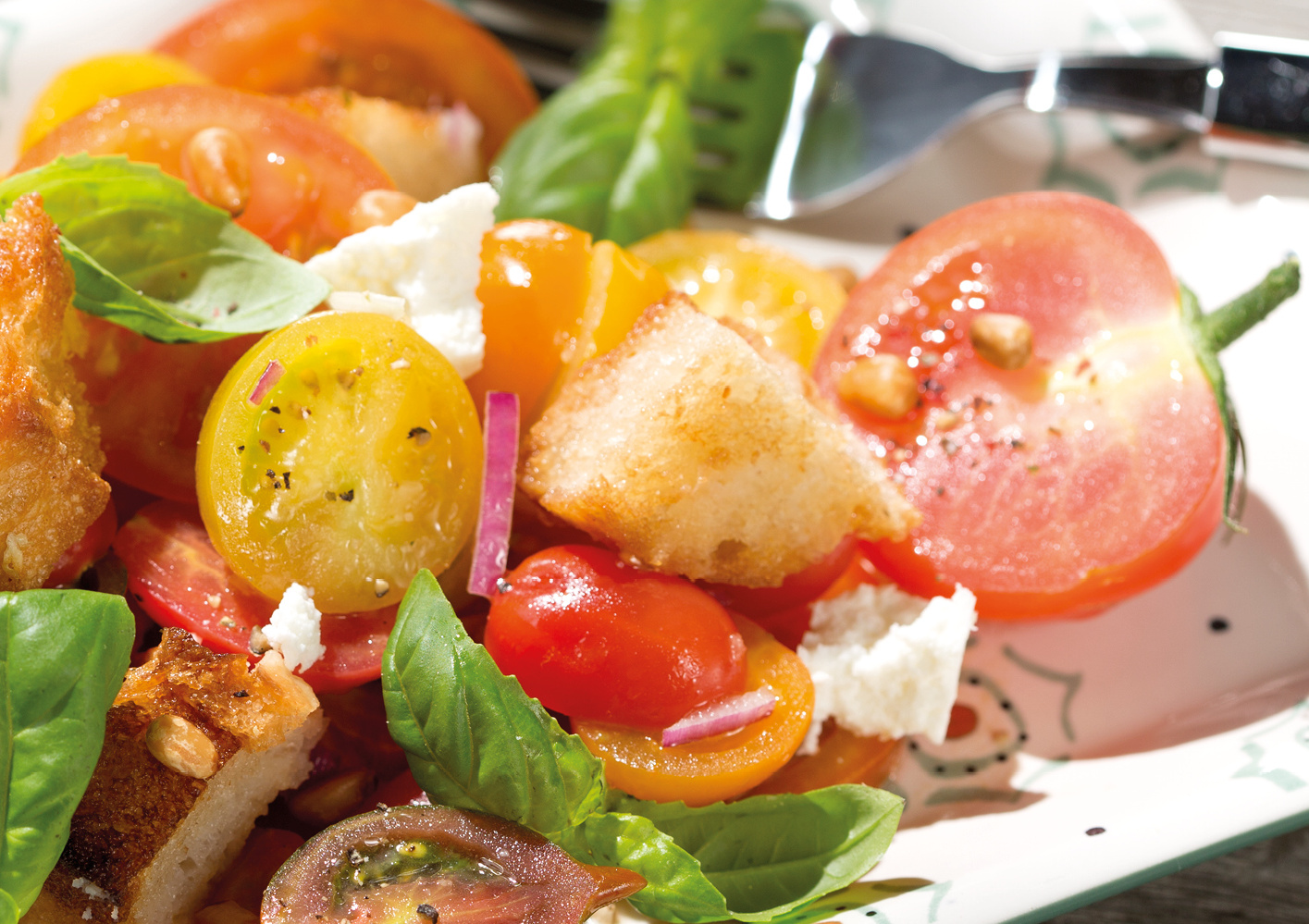 Tomaten-Brot-Salat