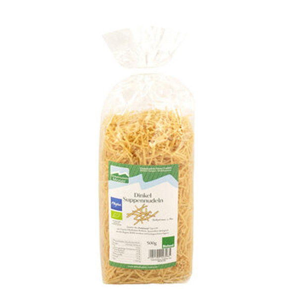 Produktfoto zu Suppennudeln Dinkel hell 500g