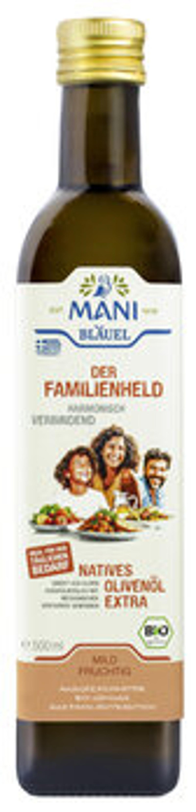 Produktfoto zu Olivenöl "Der Familienheld" 0,5l