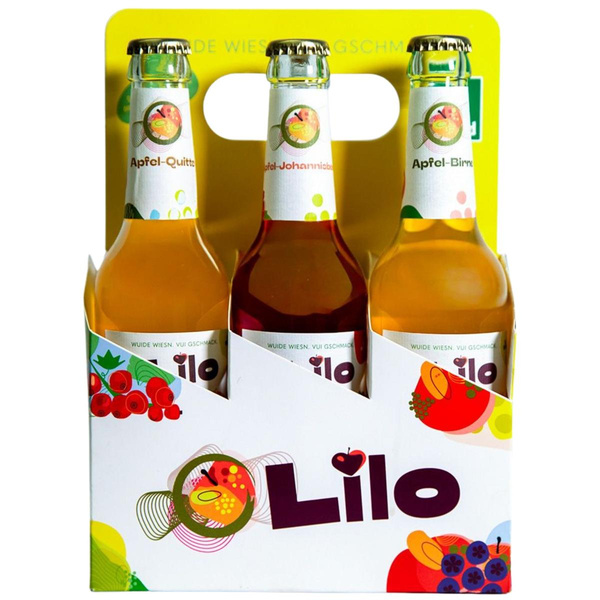 Produktfoto zu 6x 0,33l Lilo Streuobstschorle gemischt