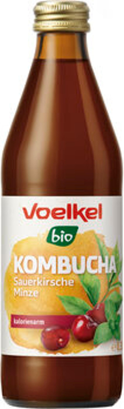 Produktfoto zu Kombucha Sauerkirsche Minze 0,33l