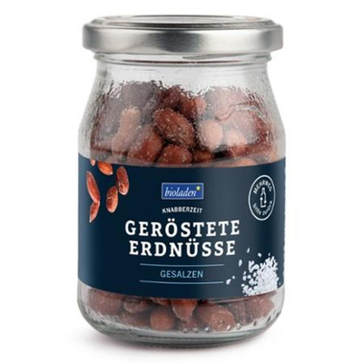 Produktfoto zu Erdnüsse geröstet & gesalzen 140g