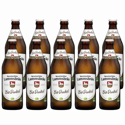 Produktfoto zu Dunkelbier 10x0,5l